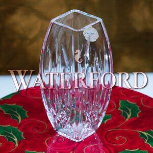 Waterford Crystal Vase – 6” – Seahorse Mark